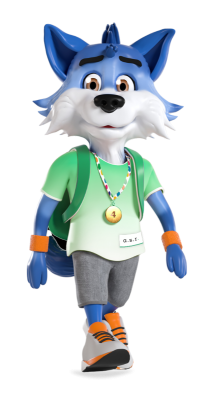 'OOK GEZIEN OP DE TV HIER IS FIERO: JULLIE NIEUWE MASCOTTE, WIST JE TROUWENS DAT FIERO T R O T S betekent? Dus je mag trots op jezelf zijn als je meeloopt."